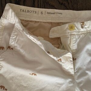 Talbots relaxed chino